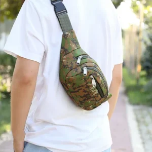 Ανθεκτική τσάντα μέσης τύπου στρατιωτικού