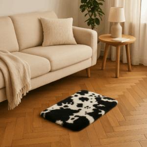 Χαλάκι γούνινο animal print MERCATO