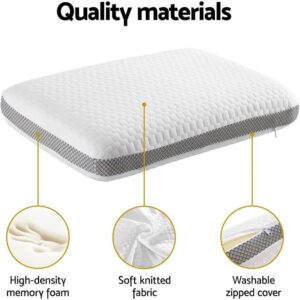 Μαξιλάρι Memory Foam με Πλενόμενο Κάλυμμα