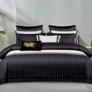 Σετ Παπλωματοθήκη 4τμχ Με Ρίγες MERCATO