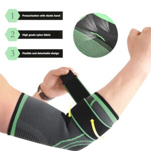 Ελαστικός Νάρθηκας Αγκώνα με Ιμάντα Συμπίεσης