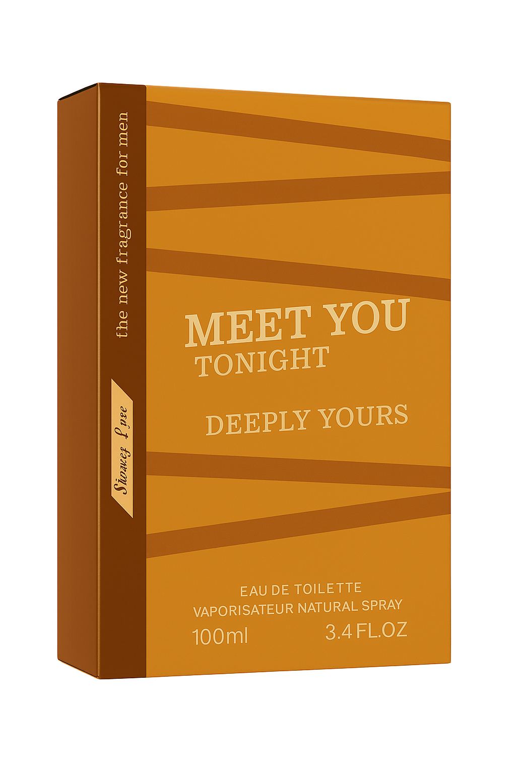 Meet You Tonight – Deeply Yours Eau de Toilette for Men 100ml - Image 3