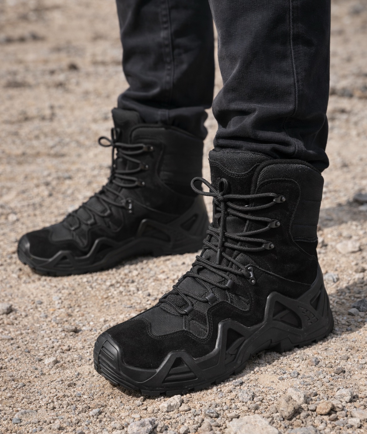 Ανδρικό Μποτάκι Ασφαλείας / Tactical Μαύρο