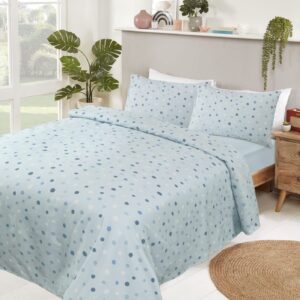 Σετ Σεντόνια Χειμερινά Πουά 100% Cotton