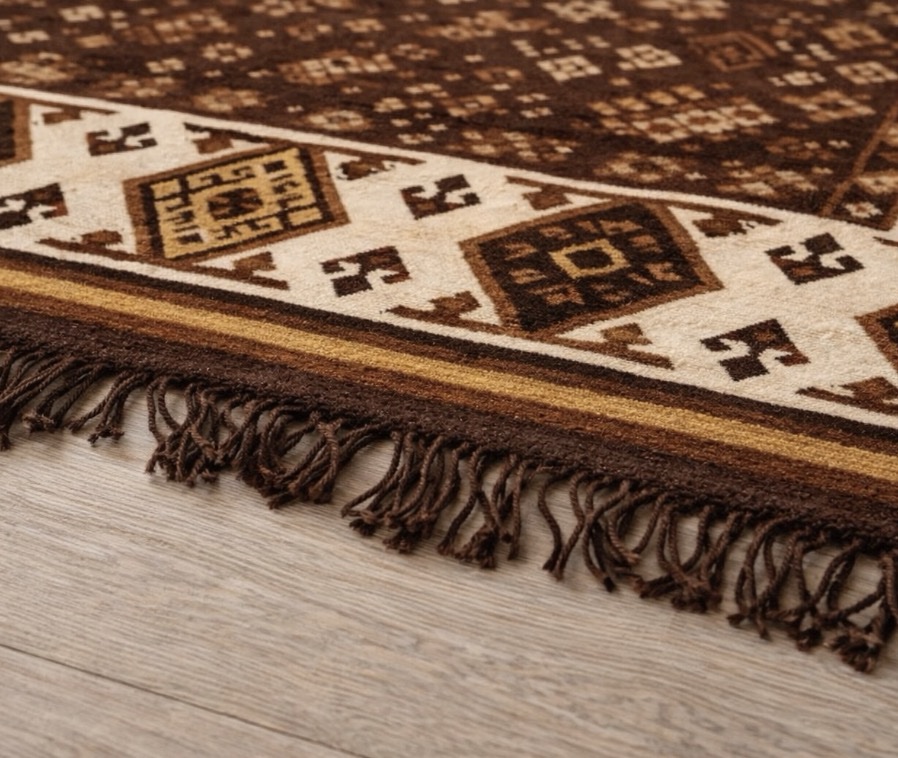 Χαλί Boho Tribal Καφέ - Image 2