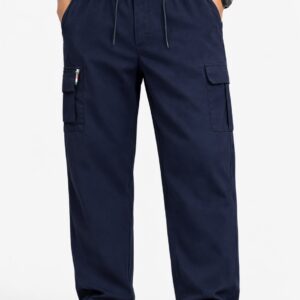 Ανδρικό Παντελόνι Cargo Με Λάστιχο & Κορδόνι