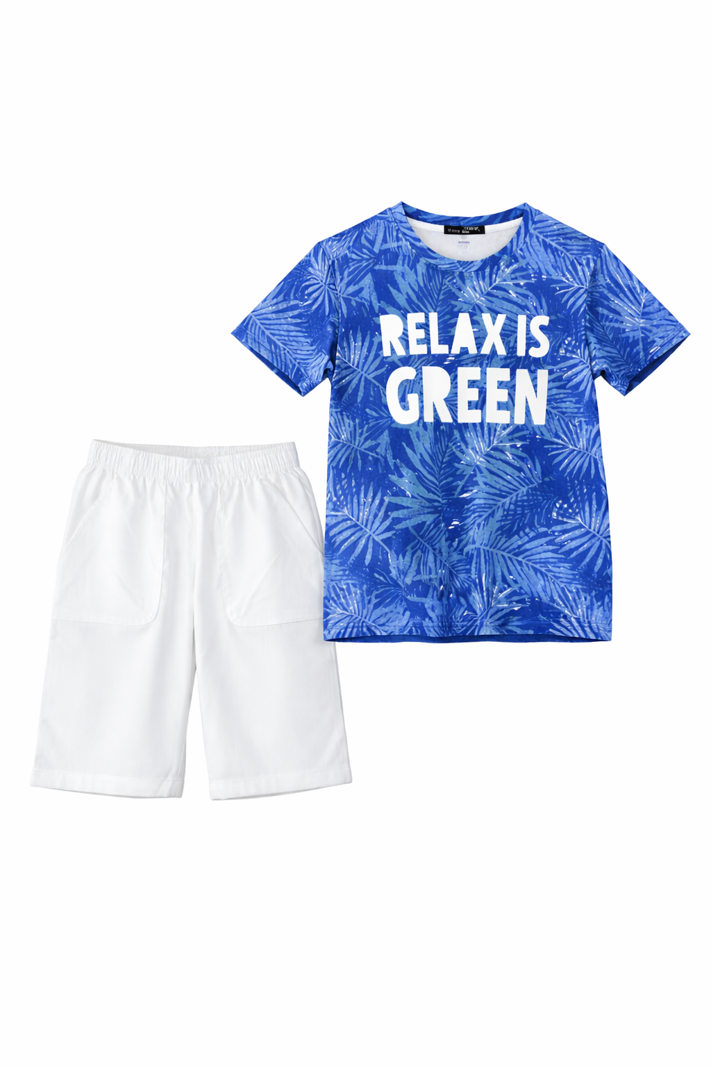 Παιδικό Σετ Μπλουζάκι & Σορτσάκι RELAX IS GREEN - Image 3