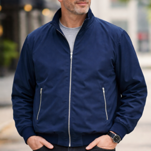 Ανδρικό Μπουφάν Big Size με Φερμουάρ