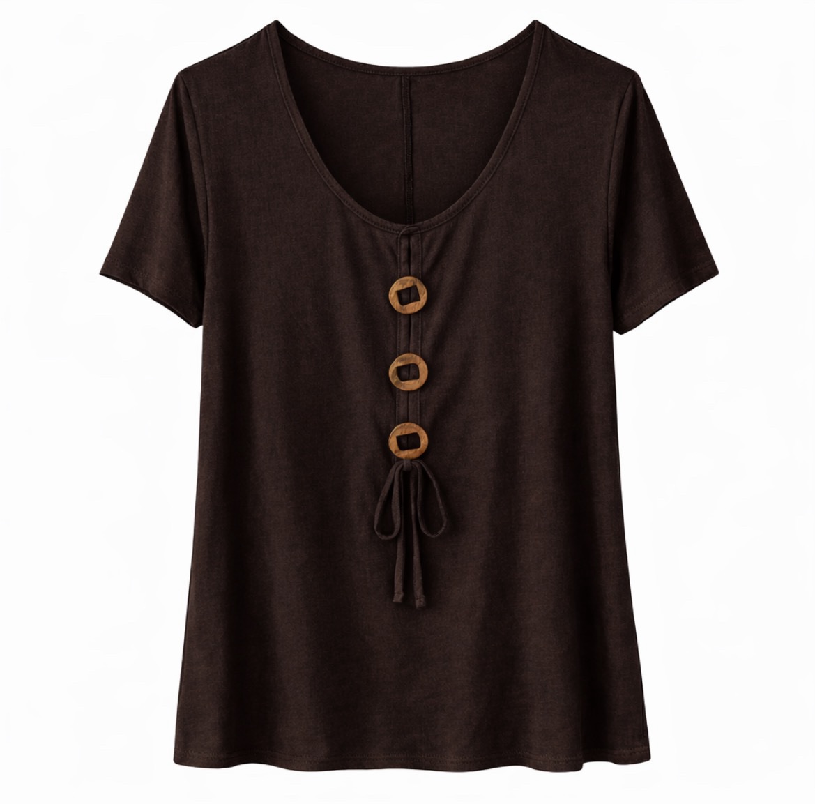 Γυναικεία Μπλούζα Μακριά με Κουμπιά - Image 5