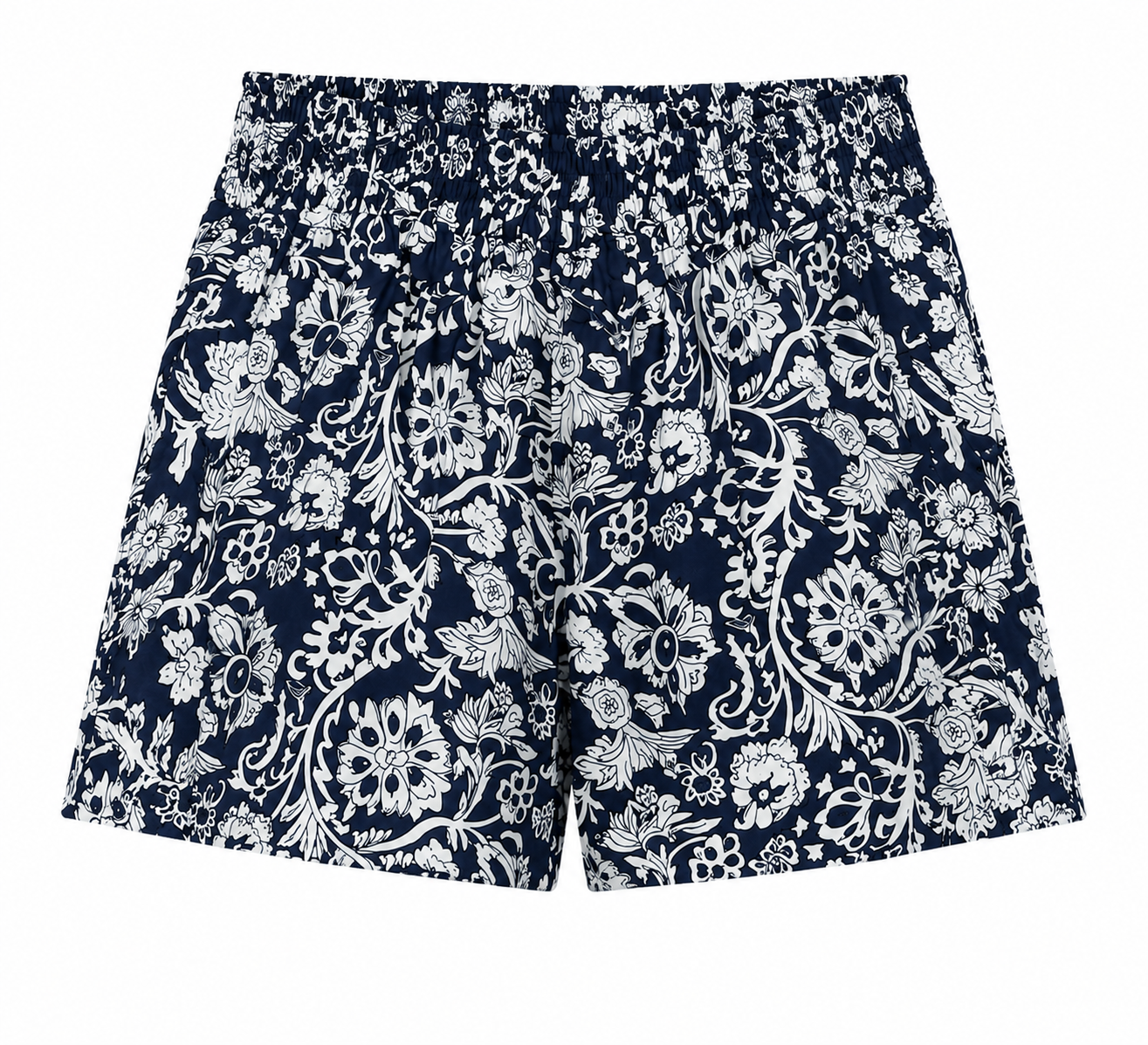 Floral Shorts Plus Size - Image 3