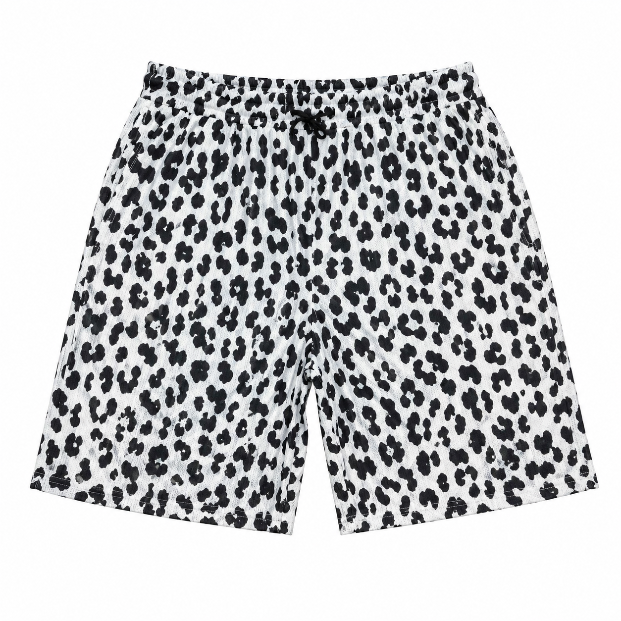 Leopard Print Shorts με Στρας - Image 4