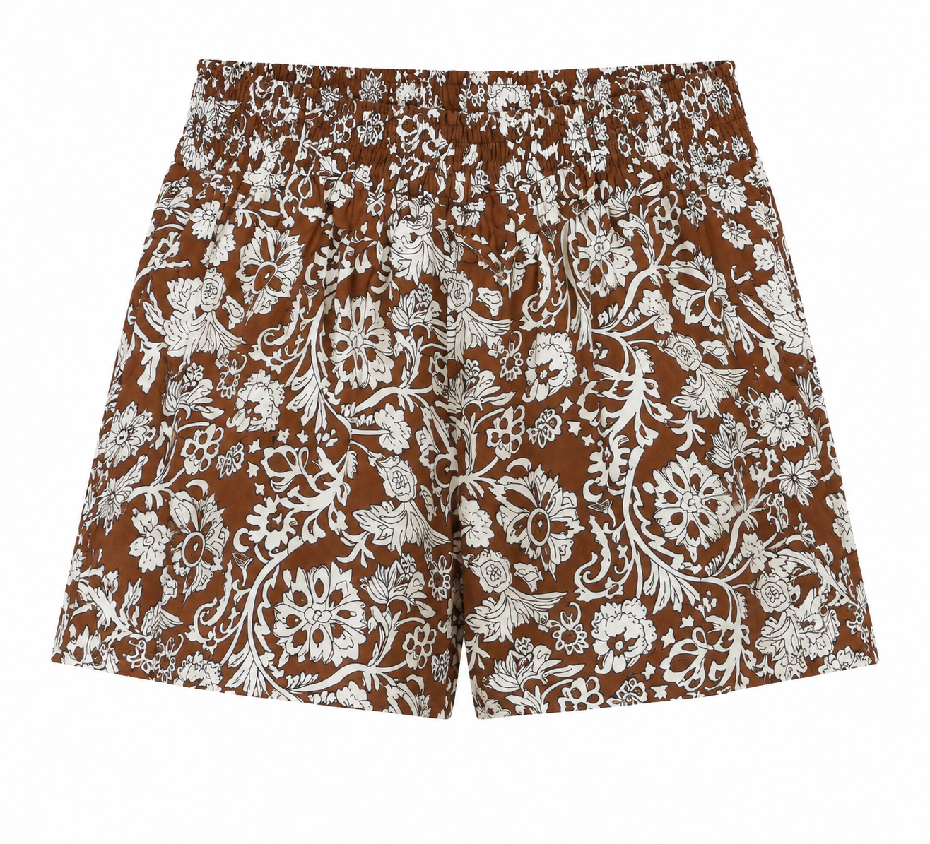 Floral Shorts Plus Size - Image 4