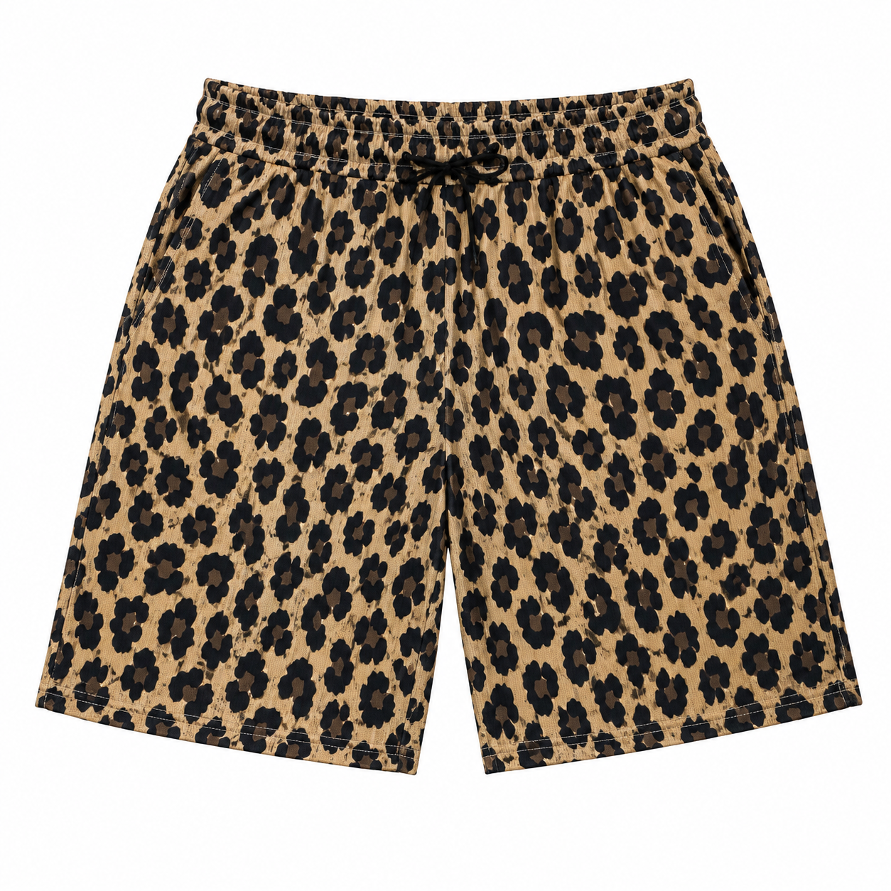 Leopard Print Shorts με Στρας - Image 2