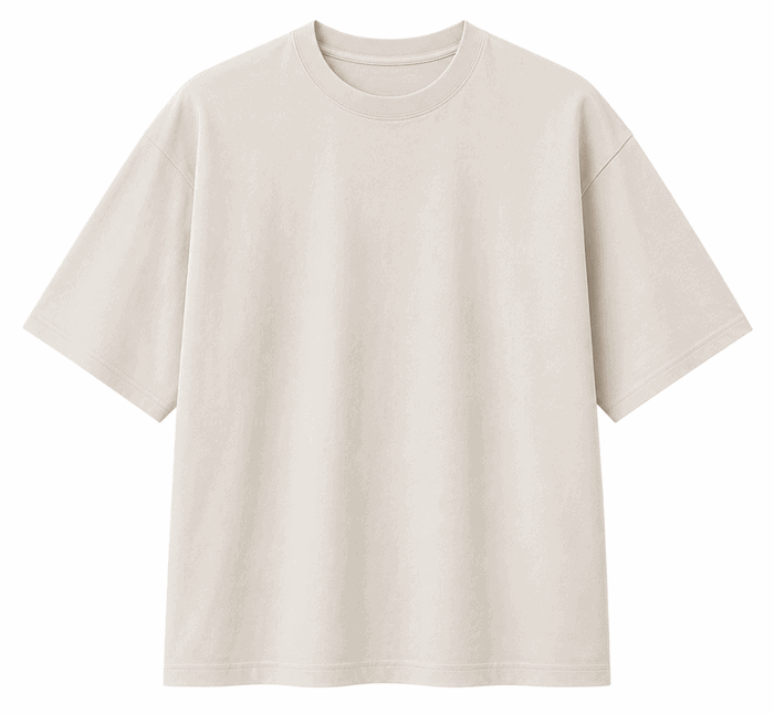 Oversized Ανδρικό T-Shirt Pure Cotton - Image 4