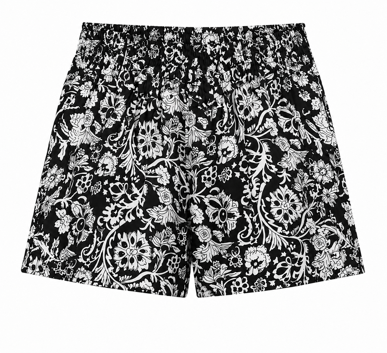 Floral Shorts Plus Size - Image 2