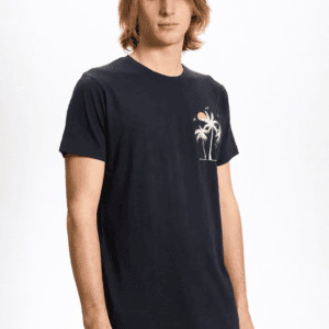 Ανδρικό T-Shirt με Tropical Print